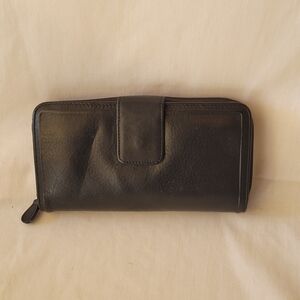 Black Leather Wallet